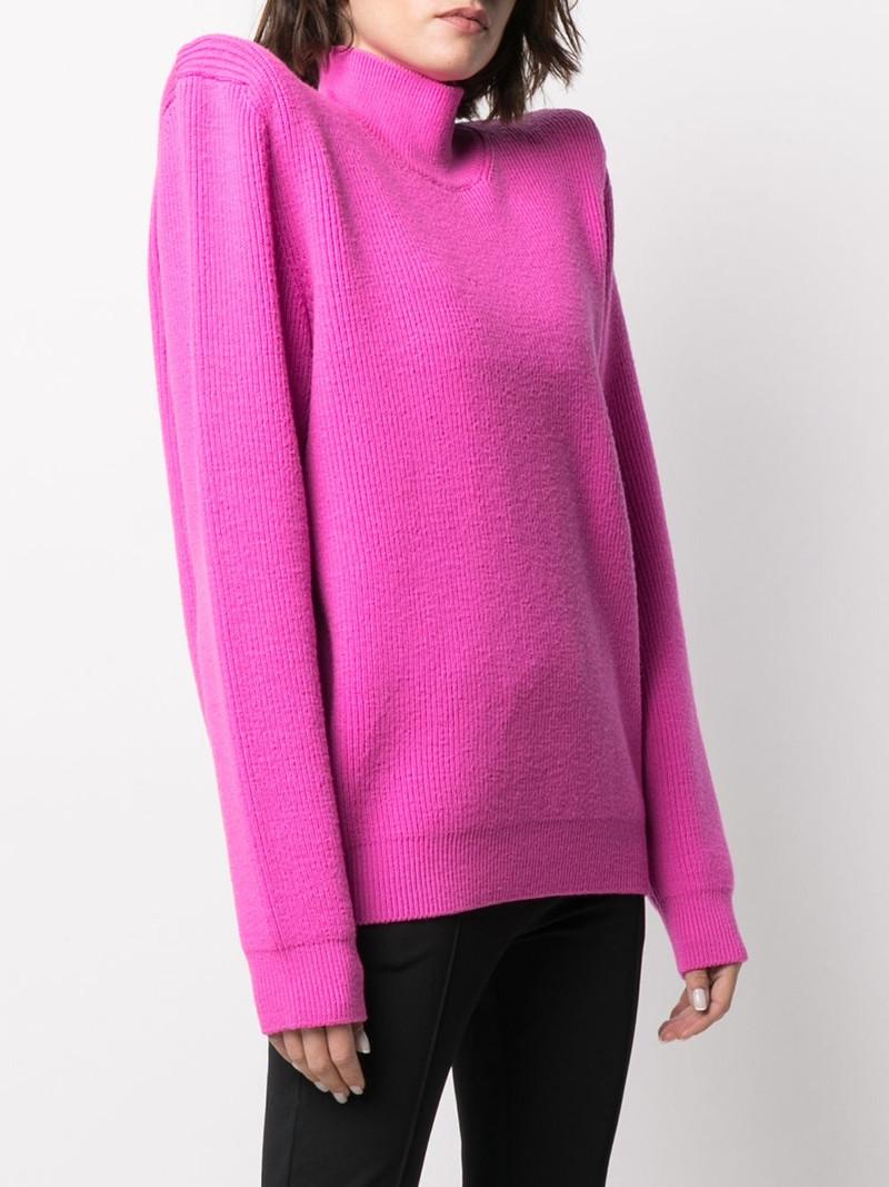 long-sleeve wide shoulder jumper 3