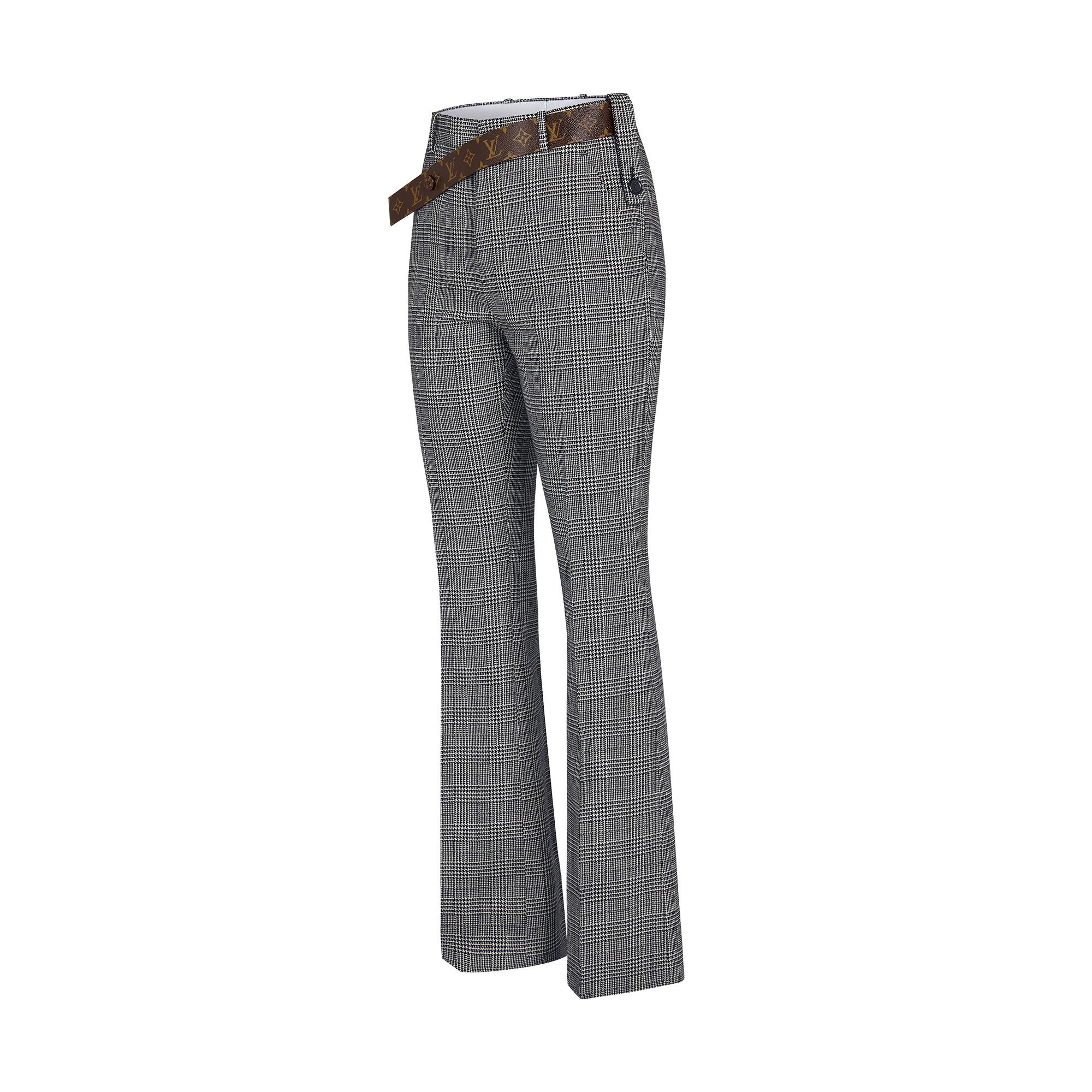 Monogram Accent Tailored Pants - 2