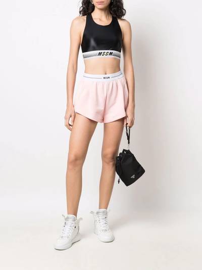 MSGM Active Top Band Logo top outlook