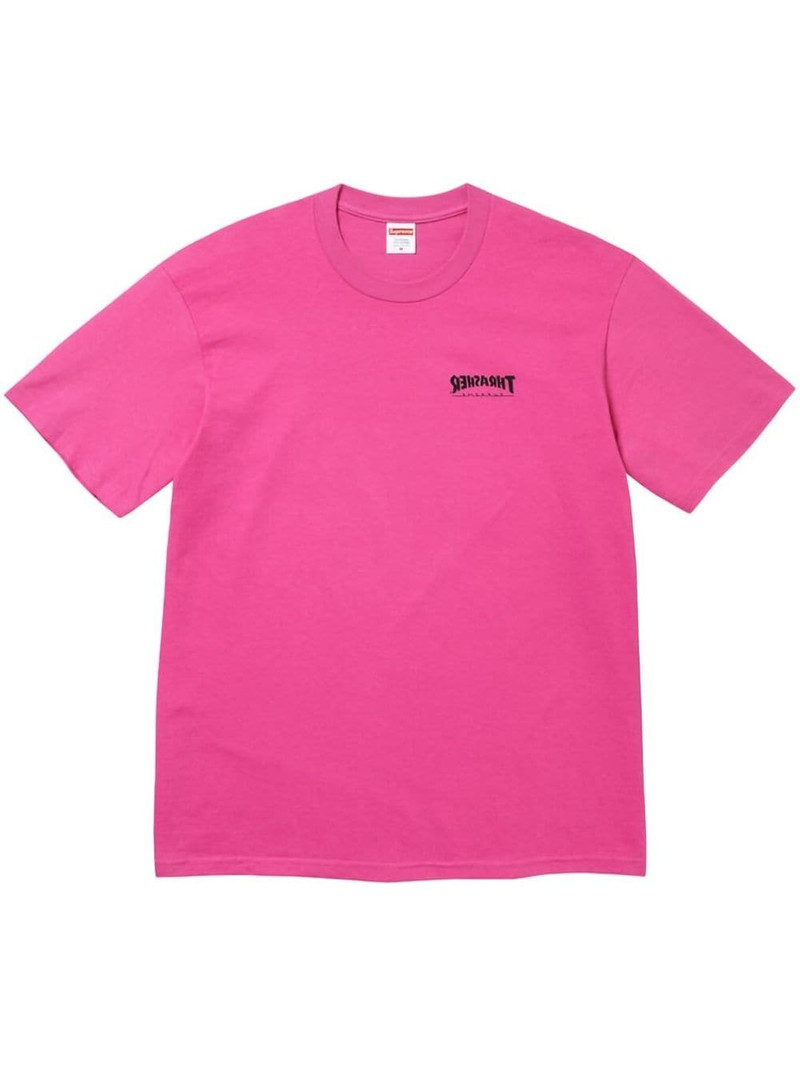 x Thrasher Cross "Pink" T-shirt - 1