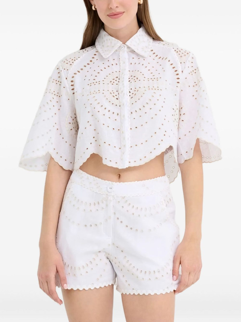 Emmie openwork shirt 1