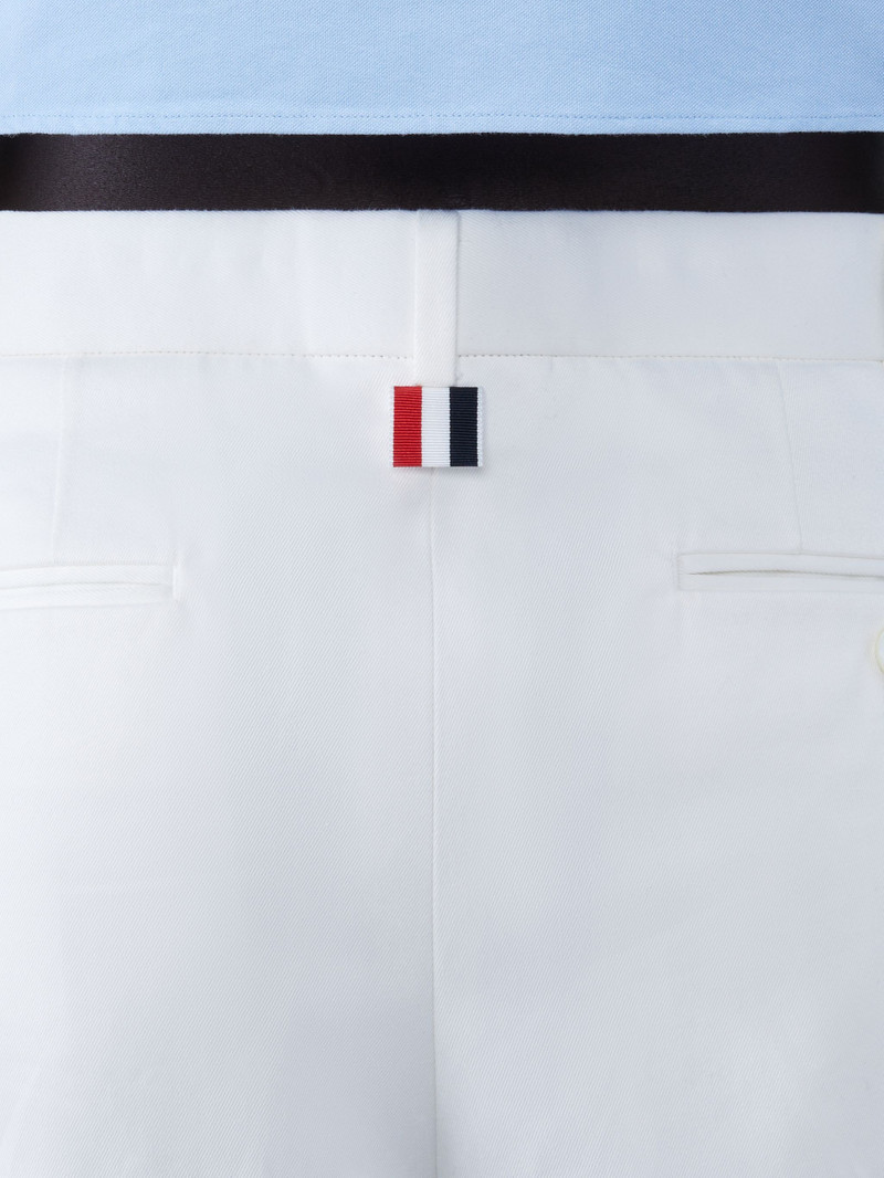 RWB stripe-print drop-crotch shorts 4