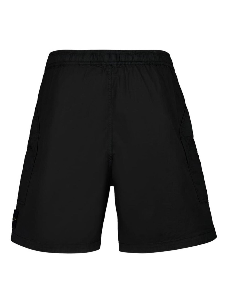 Stone Island logo-patch shorts outlook