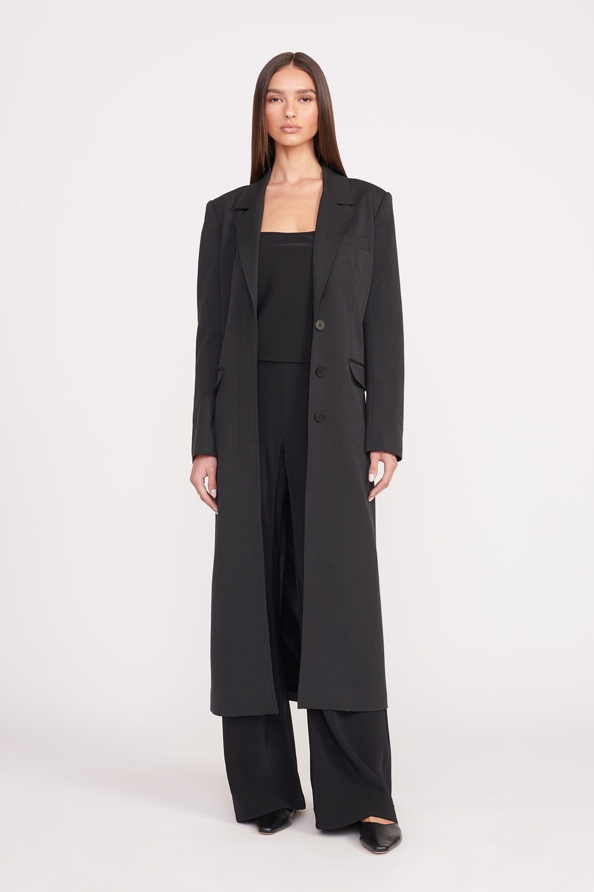 STAUD RALPH COAT BLACK - 2