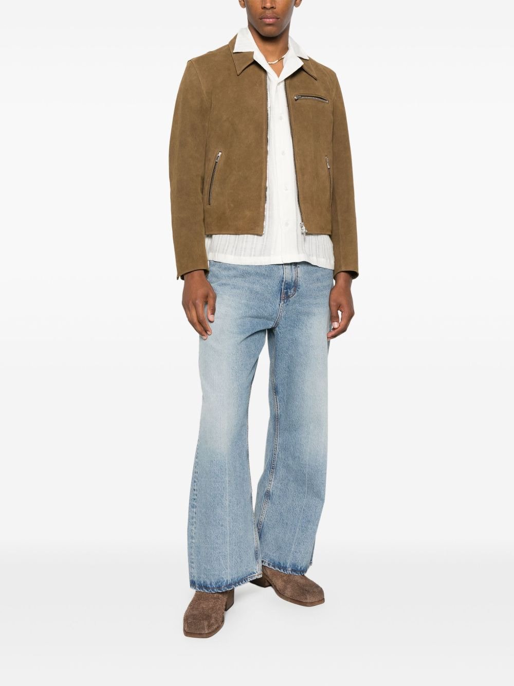 loose flared-leg jeans - 2