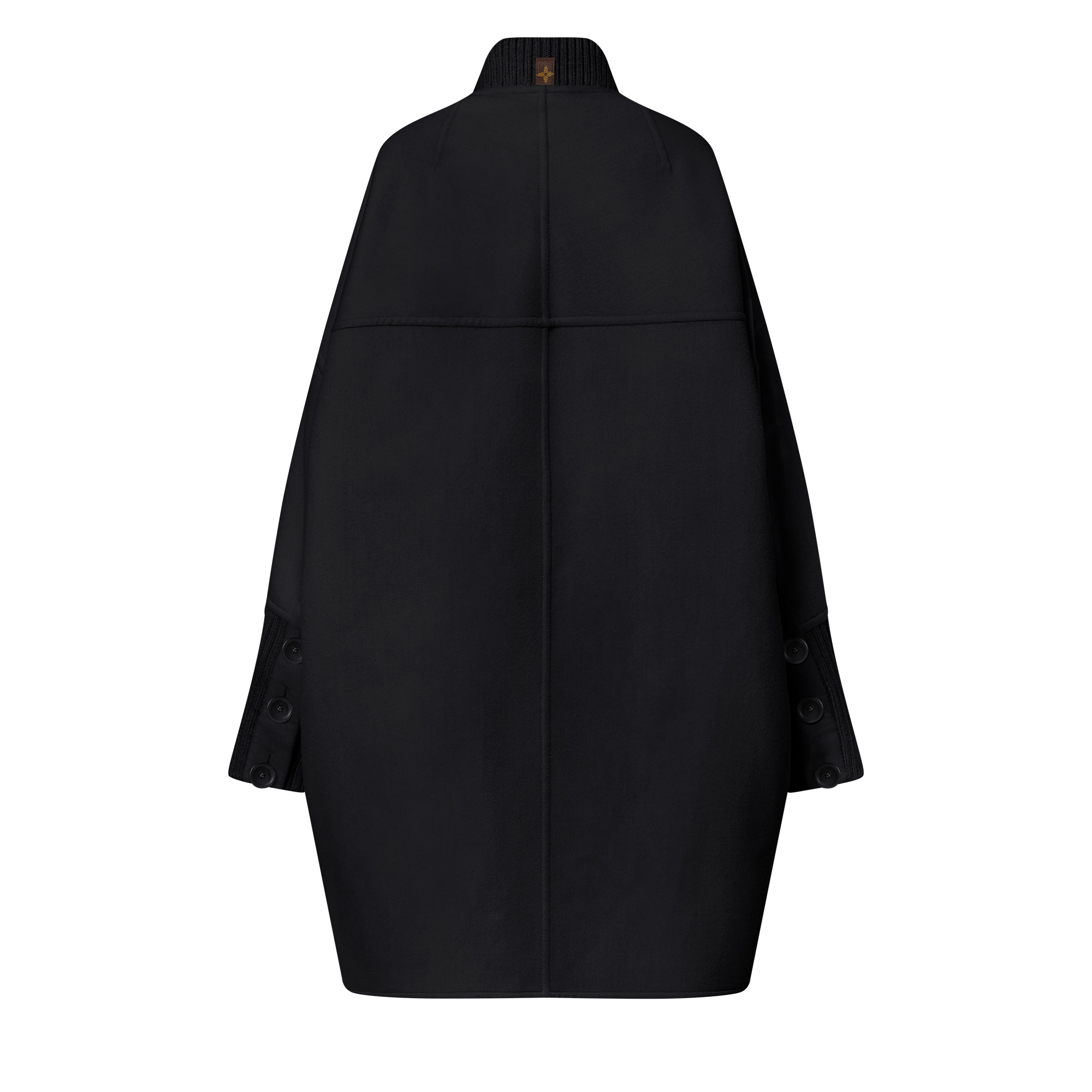 Slouchy Long Bomber Coat - 3