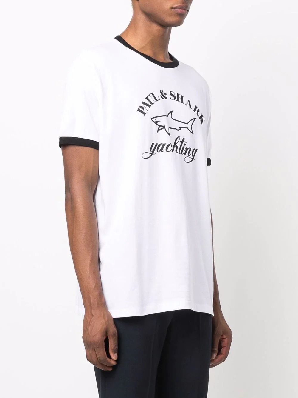 logo-print cotton T-shirt - 3