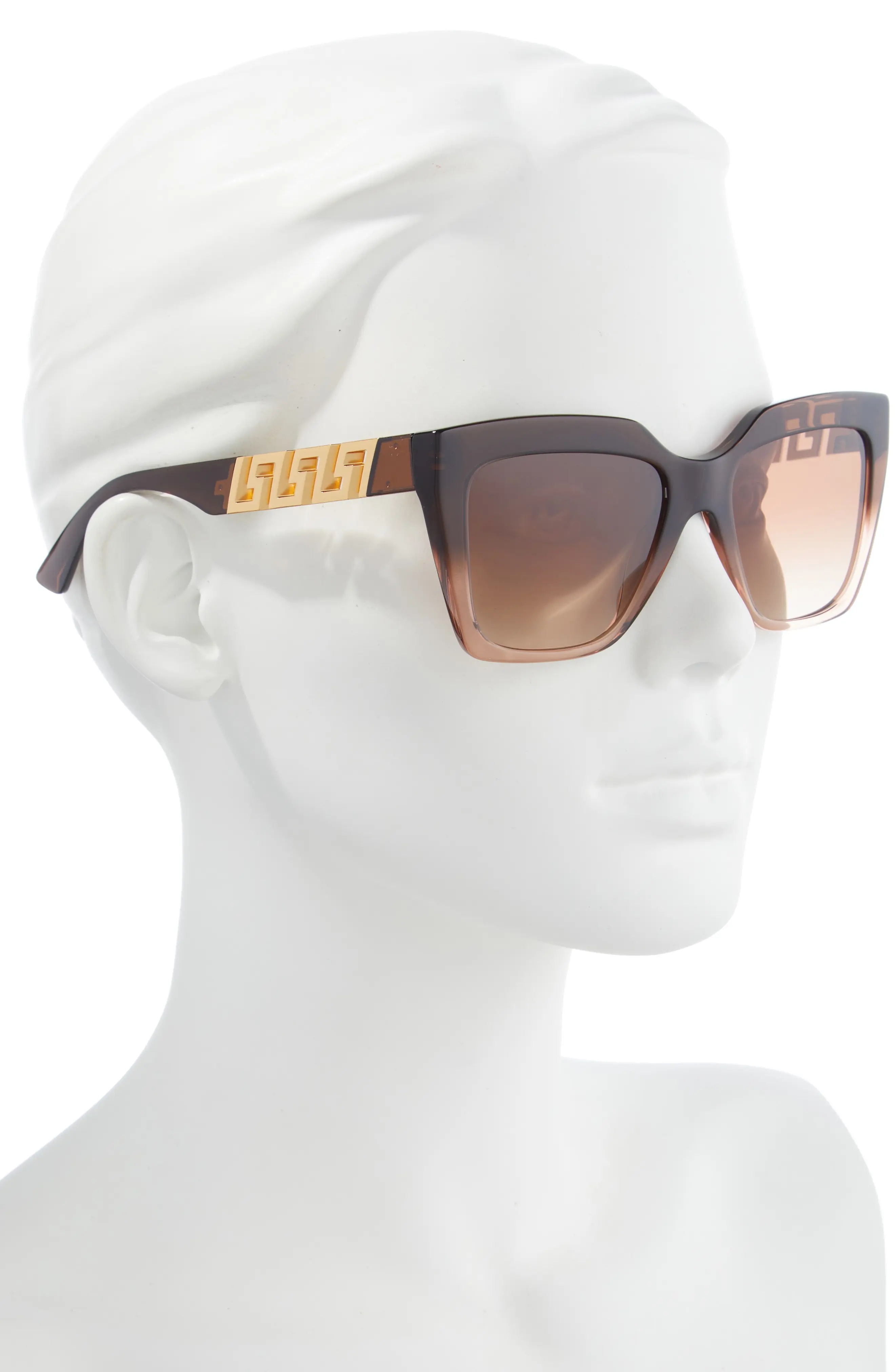 56mm Gradient Square Sunglasses - 3