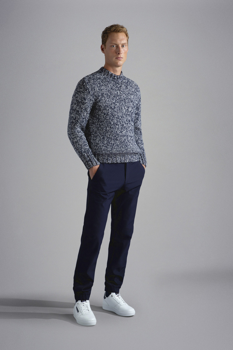 Paul & Shark DYNAMIC STRETCH TROUSERS WITH DRAWSTRING outlook