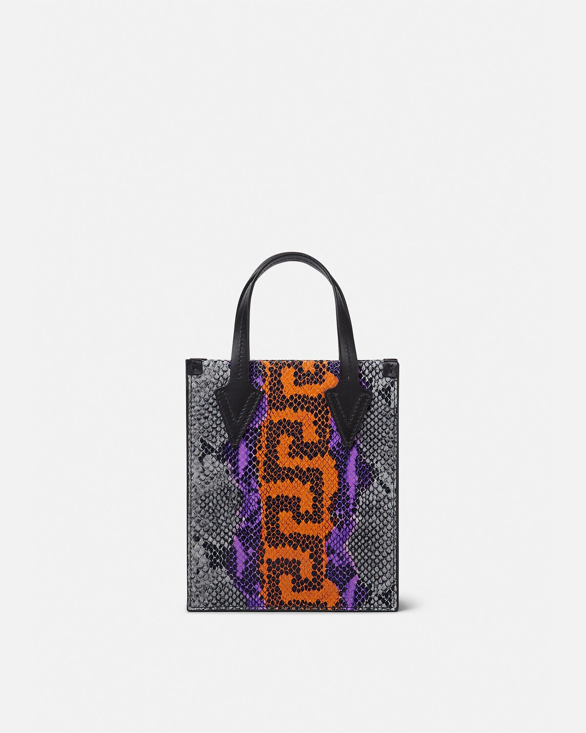 Python Greca Print Crossbody Bag - 3