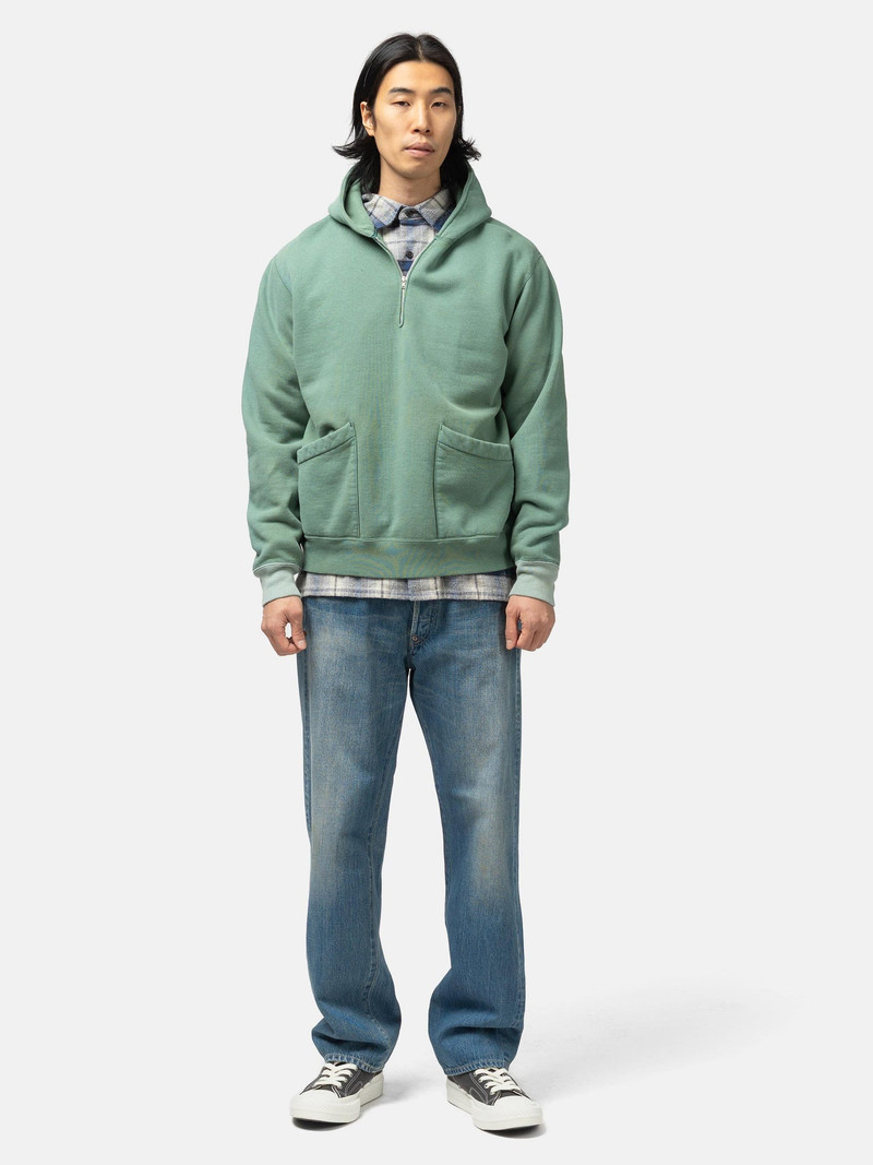 A.PRESSE No.2 Washed Denim Pants Indigo outlook