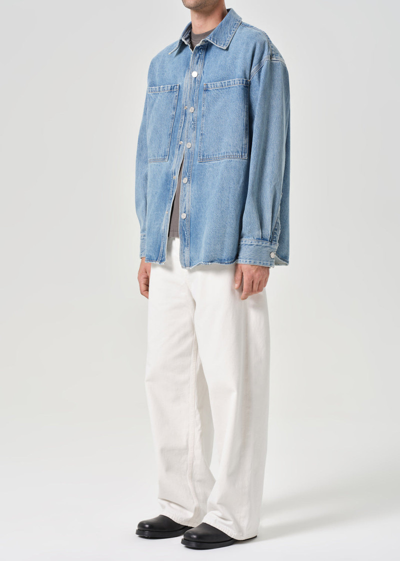 AGOLDE ATTICUS SHIRT IN CIRCUIT outlook