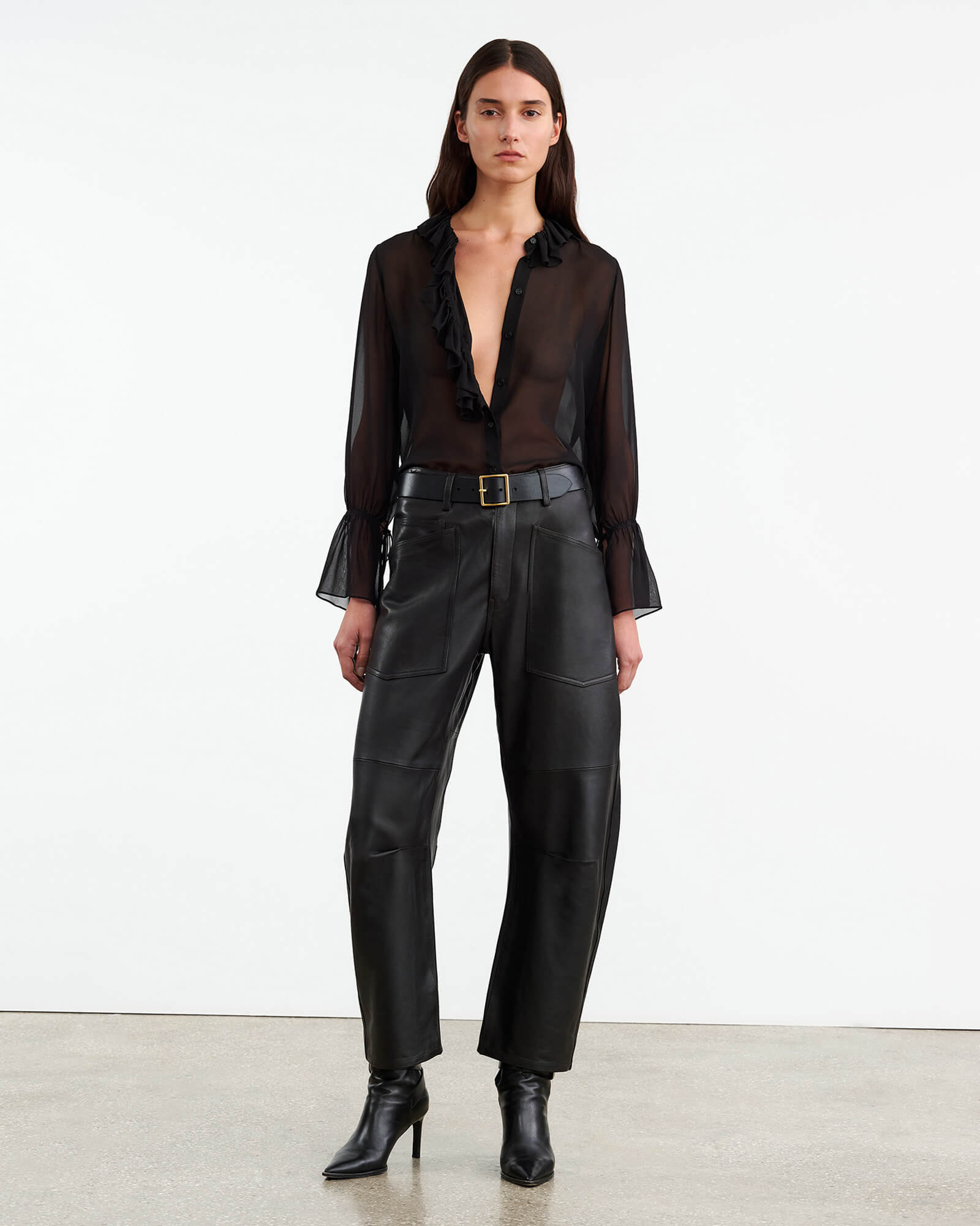 LIMITED EXCLUSIVE | SHON LEATHER PANT - 2