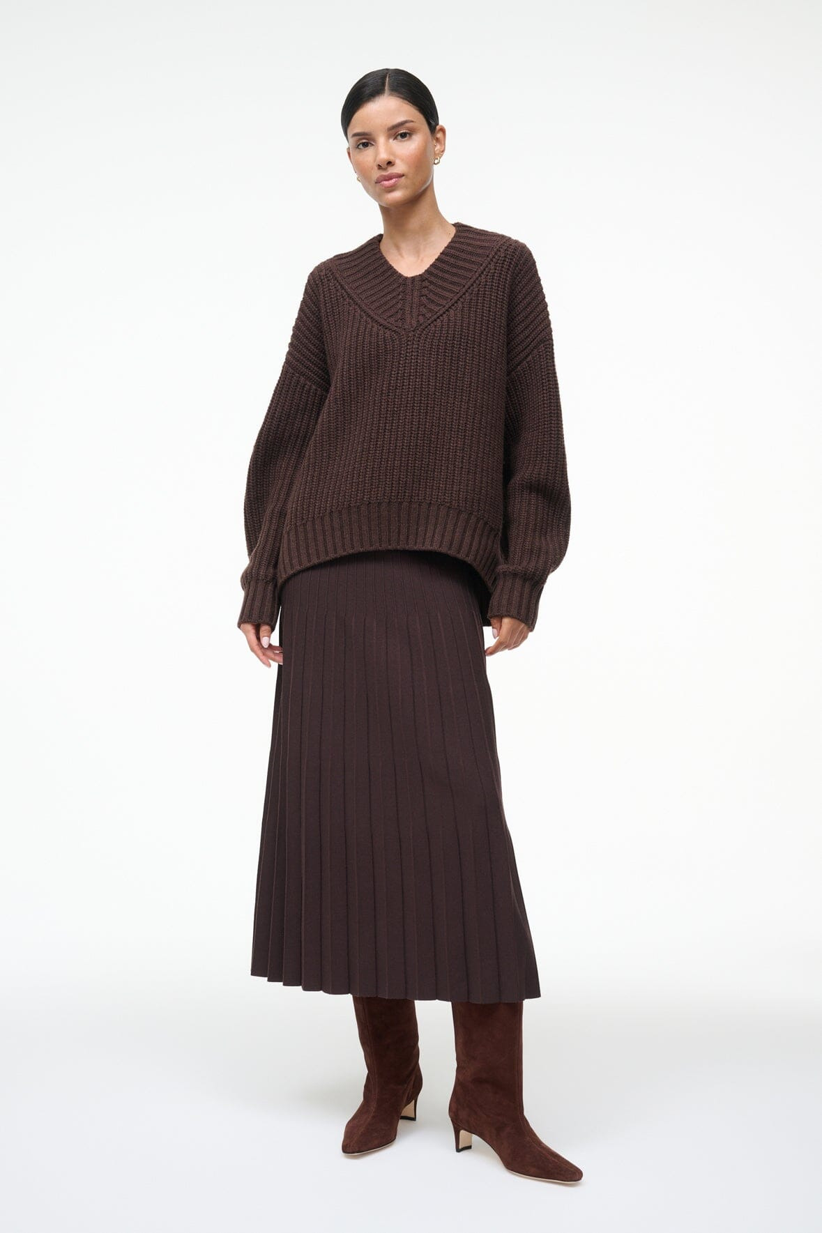 STAUD LENA SKIRT EARTH - 2