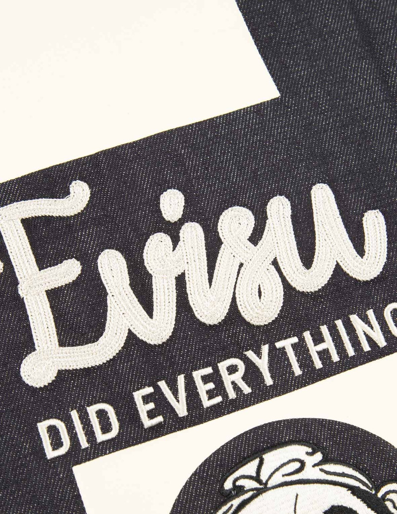 LABEL-PATTERN DAICOCK PRINT CARROT FIT JEANS #2017 10