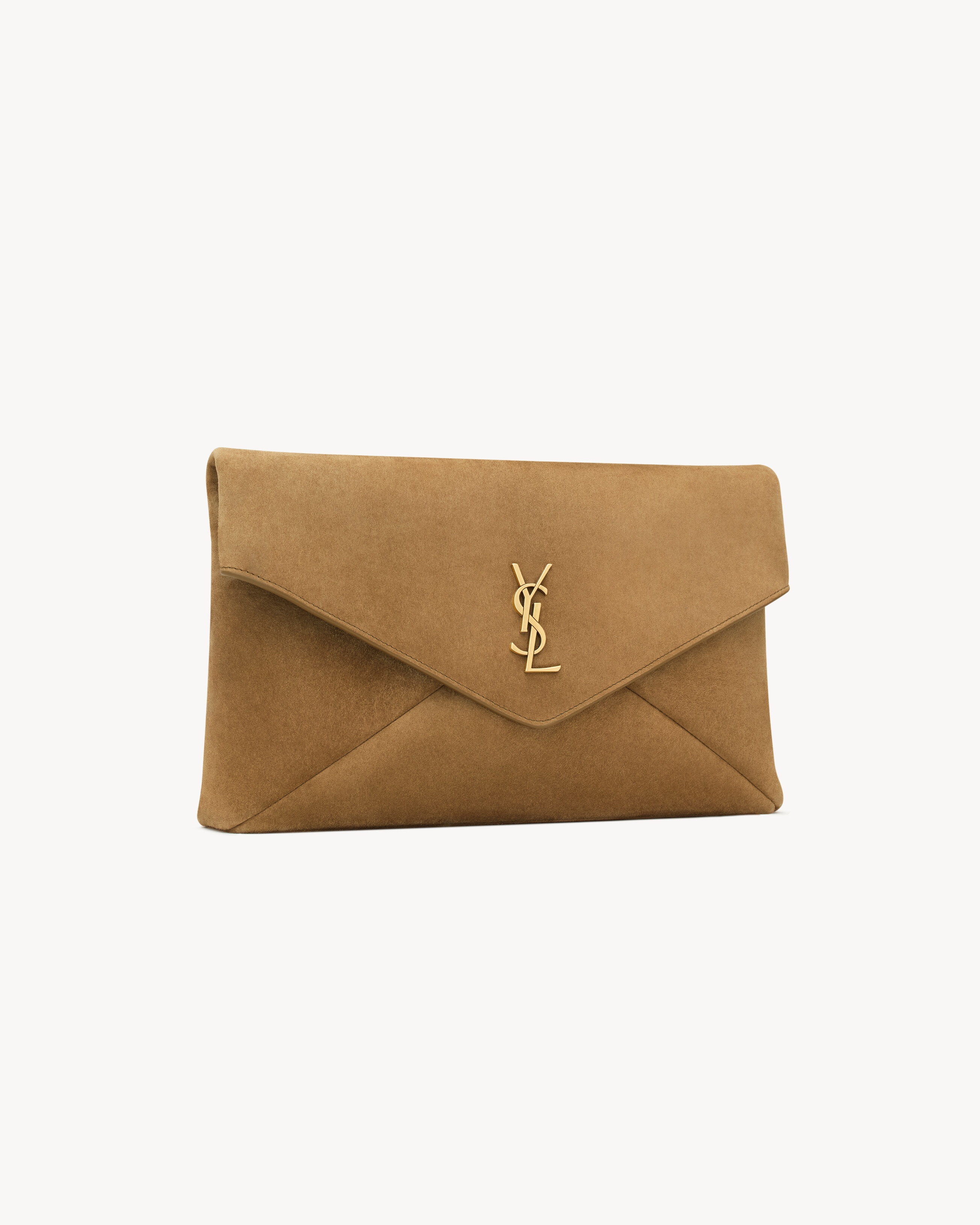 CASSANDRE LARGE ENVELOPE POUCH IN SUEDE - 5