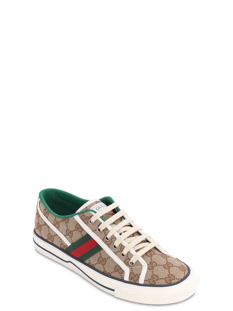 10MM GUCCI TENNIS 1977 CANVAS SNEAKERS - 4