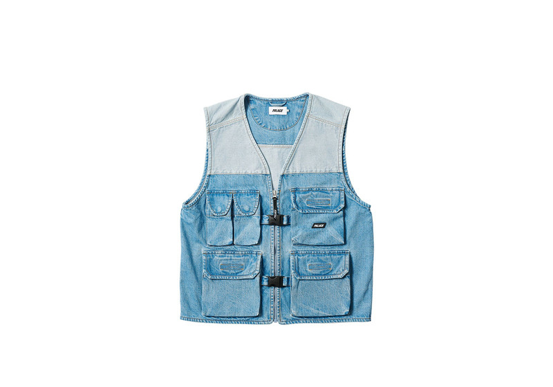 UTILITY GILET DENIM - 1
