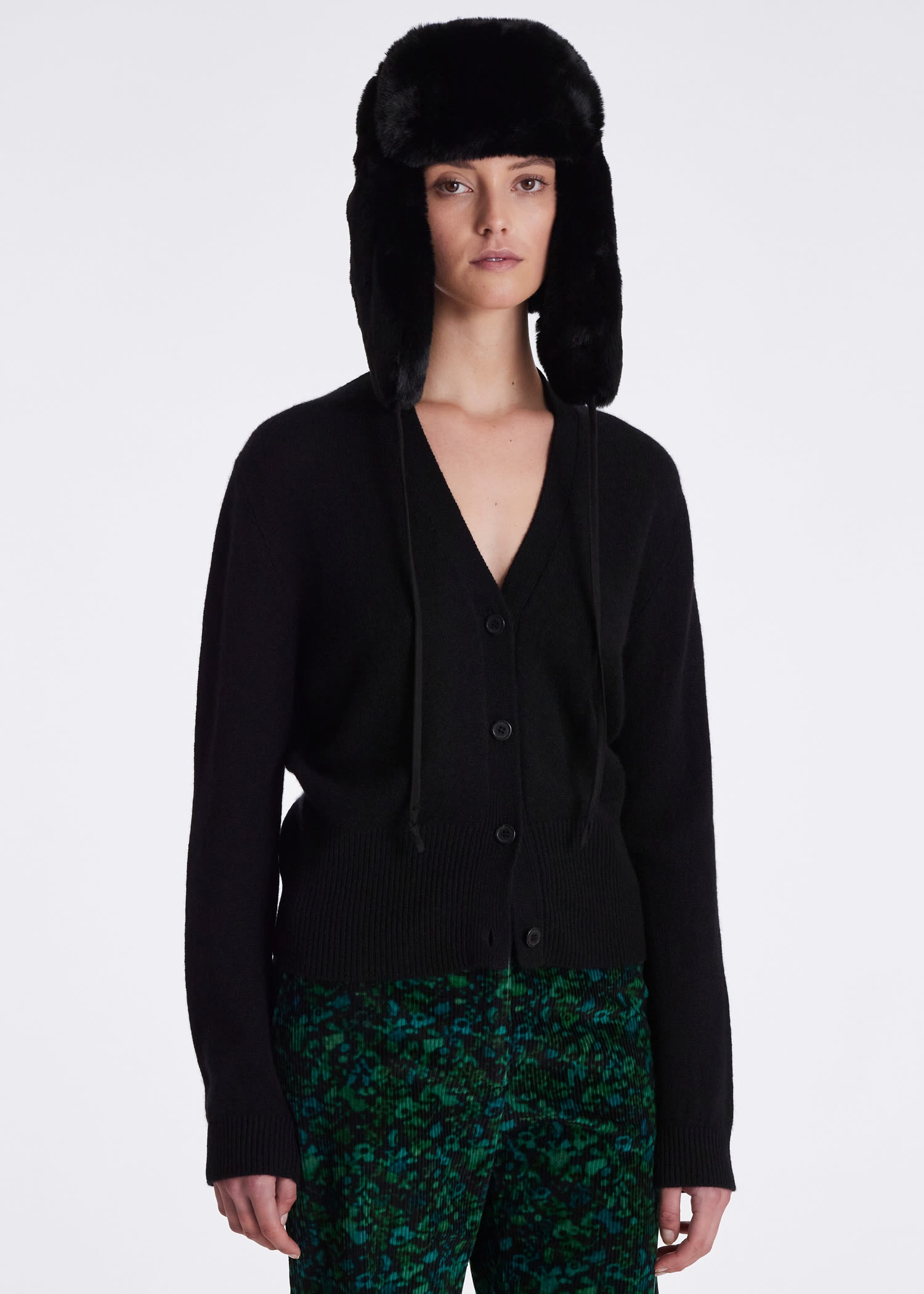 Cashmere Cropped Cardigan - 4