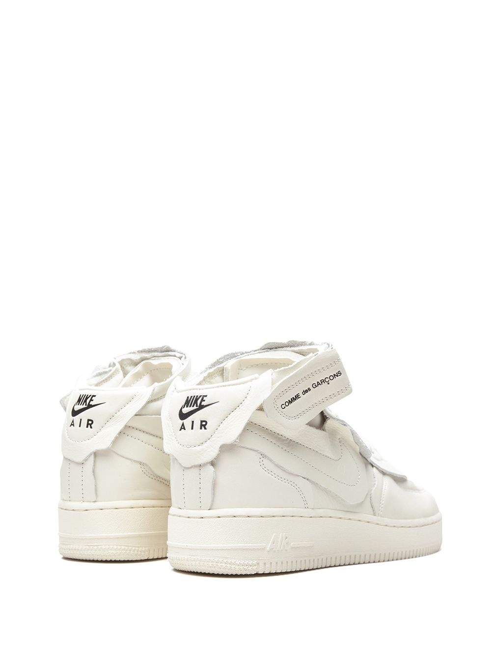 x Comme Des Garçon Air Force 1 Mid "White" sneakers - 3