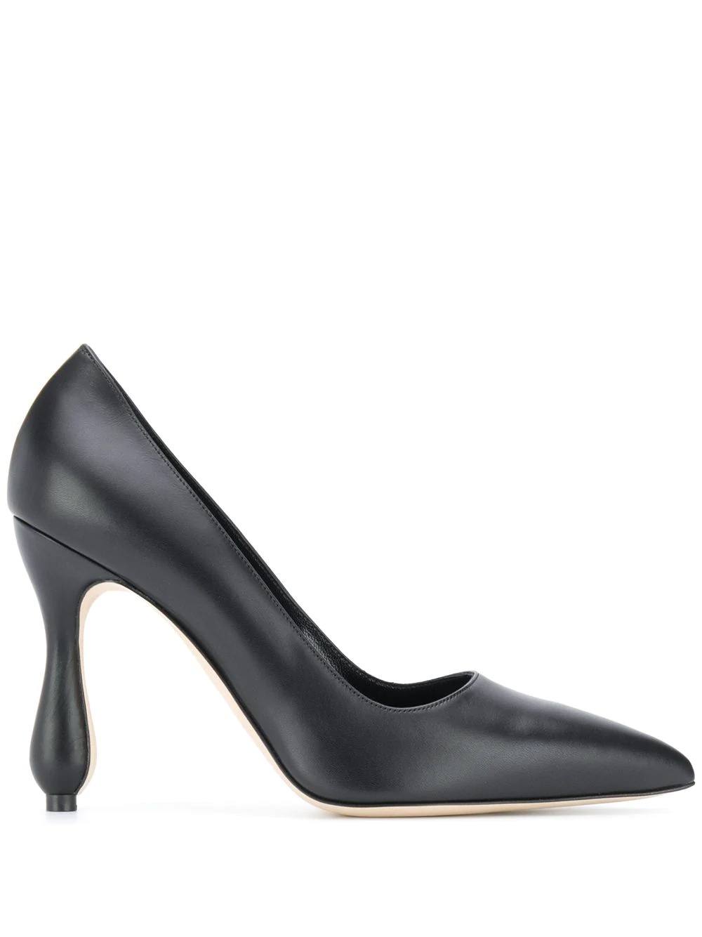 sculpted heel pump - 1