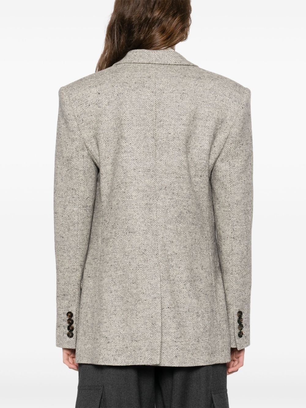single-breasted blazer - 4