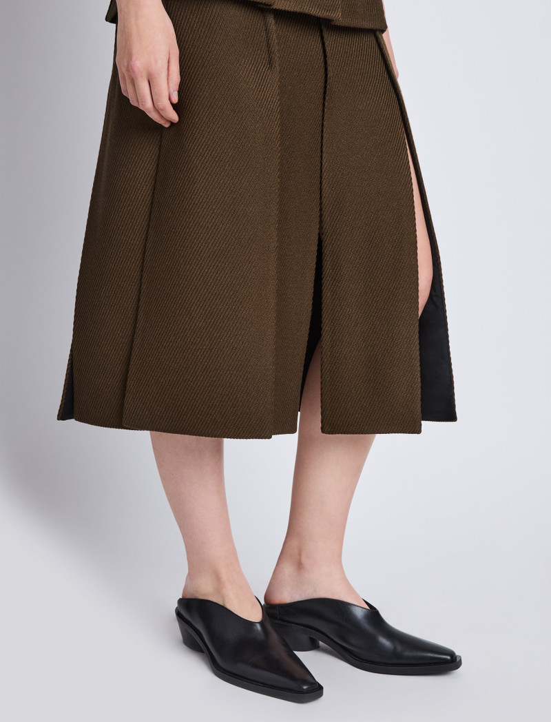 Diane Skirt in Wool Twill 5