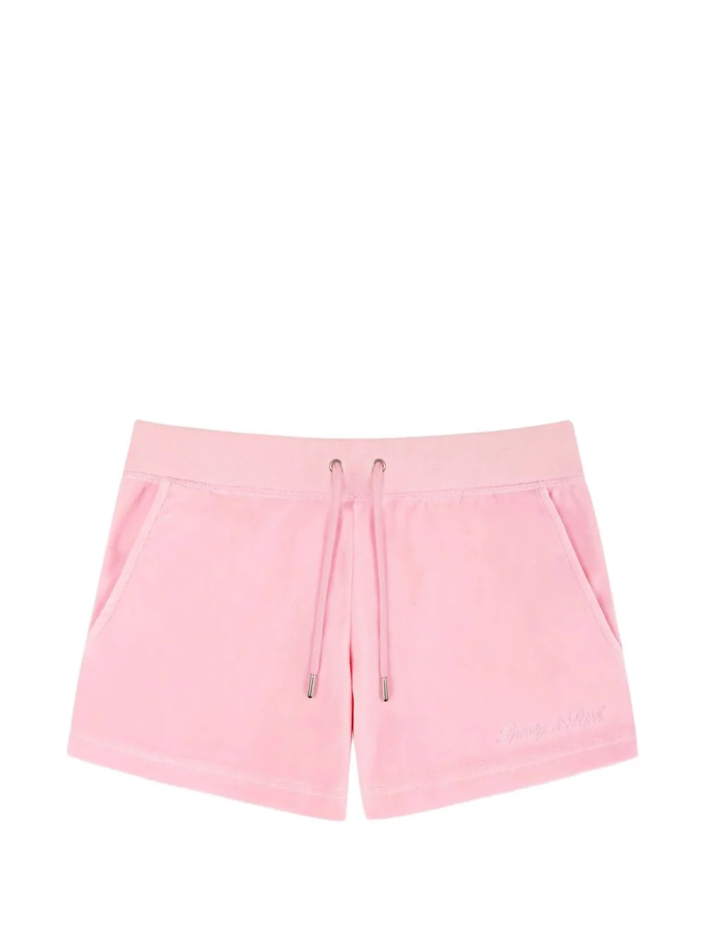 Signature Logo Krystal logo-embellished track shorts - 1