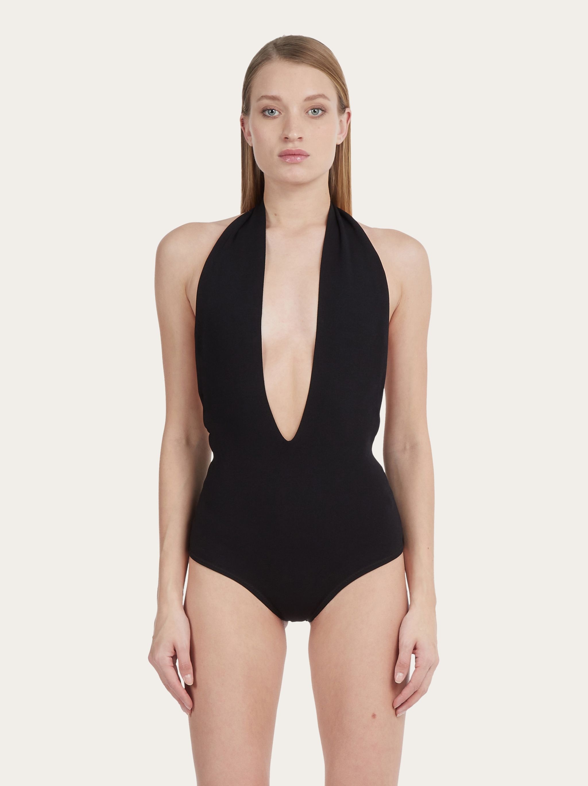 Halter neck bodysuit - 1