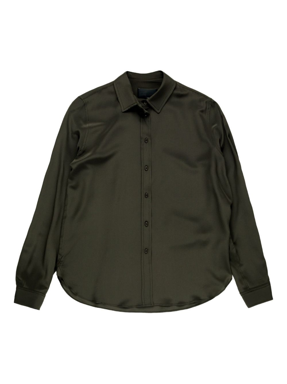 Gaia satin button-up shirt - 1