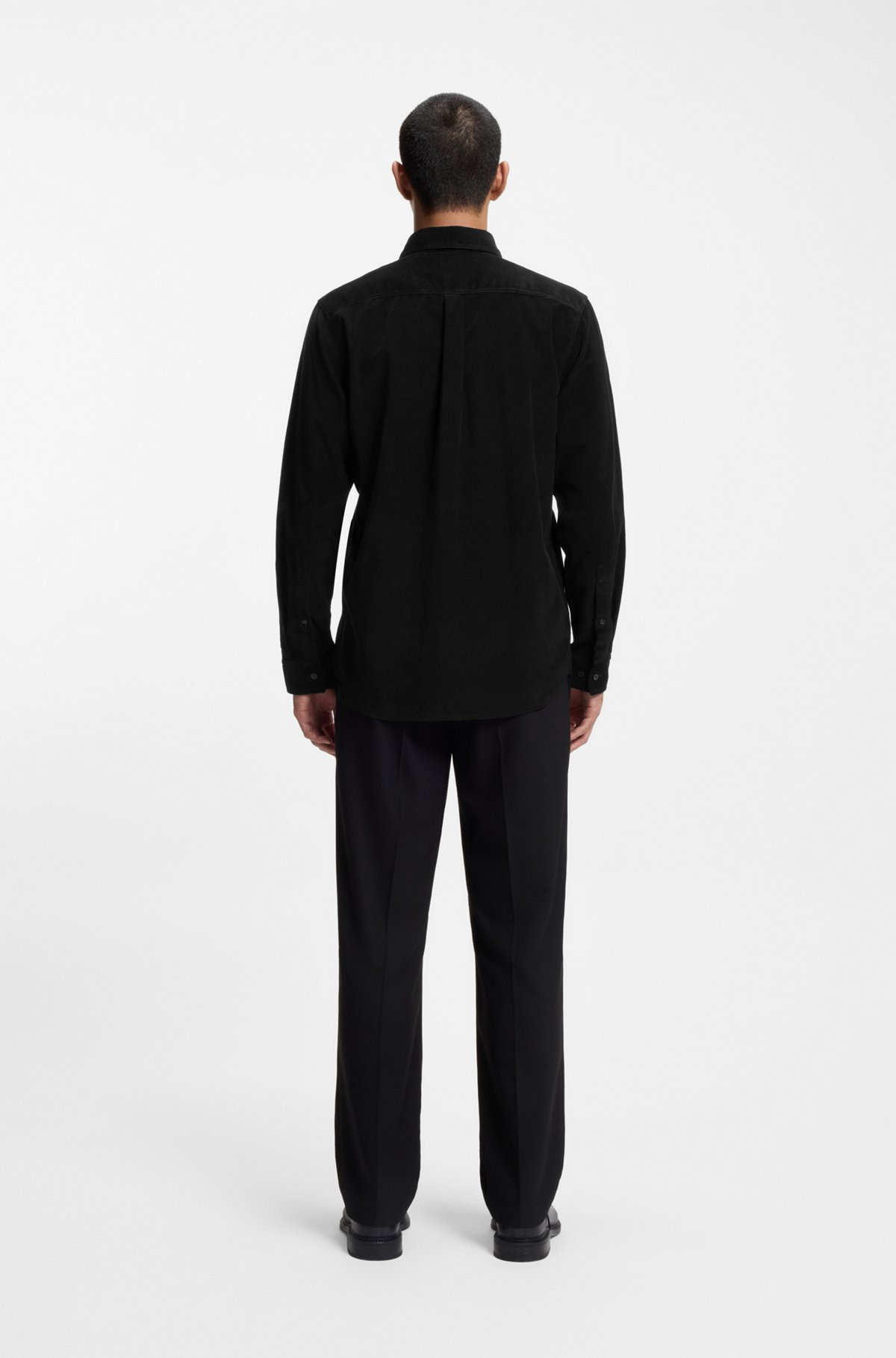 RELAXED-FIT SHIRT IN COTTON CORDUROY - 5