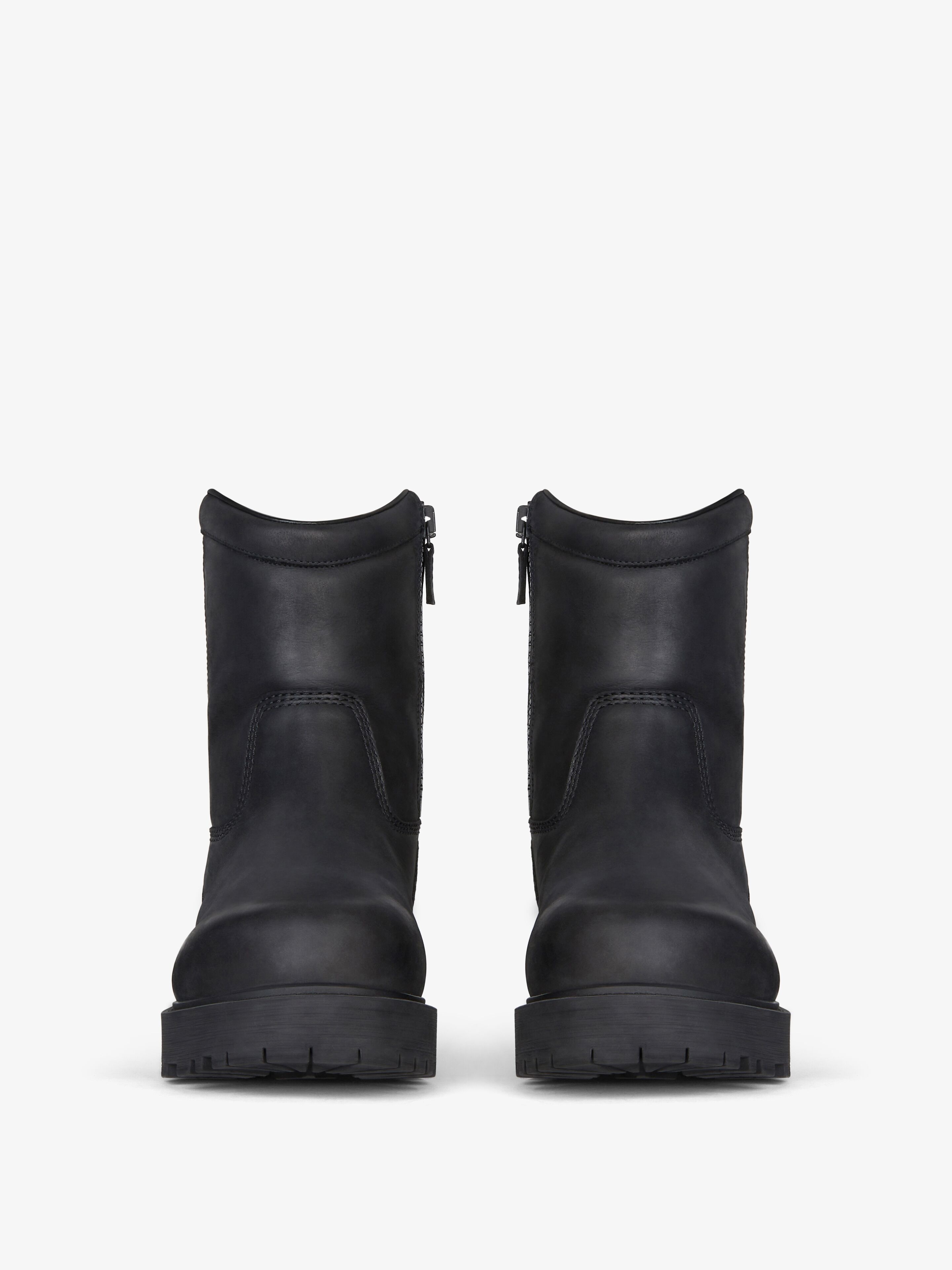 STORM ANKLE BOOTS IN NUBUCK WITH ZIP - 2