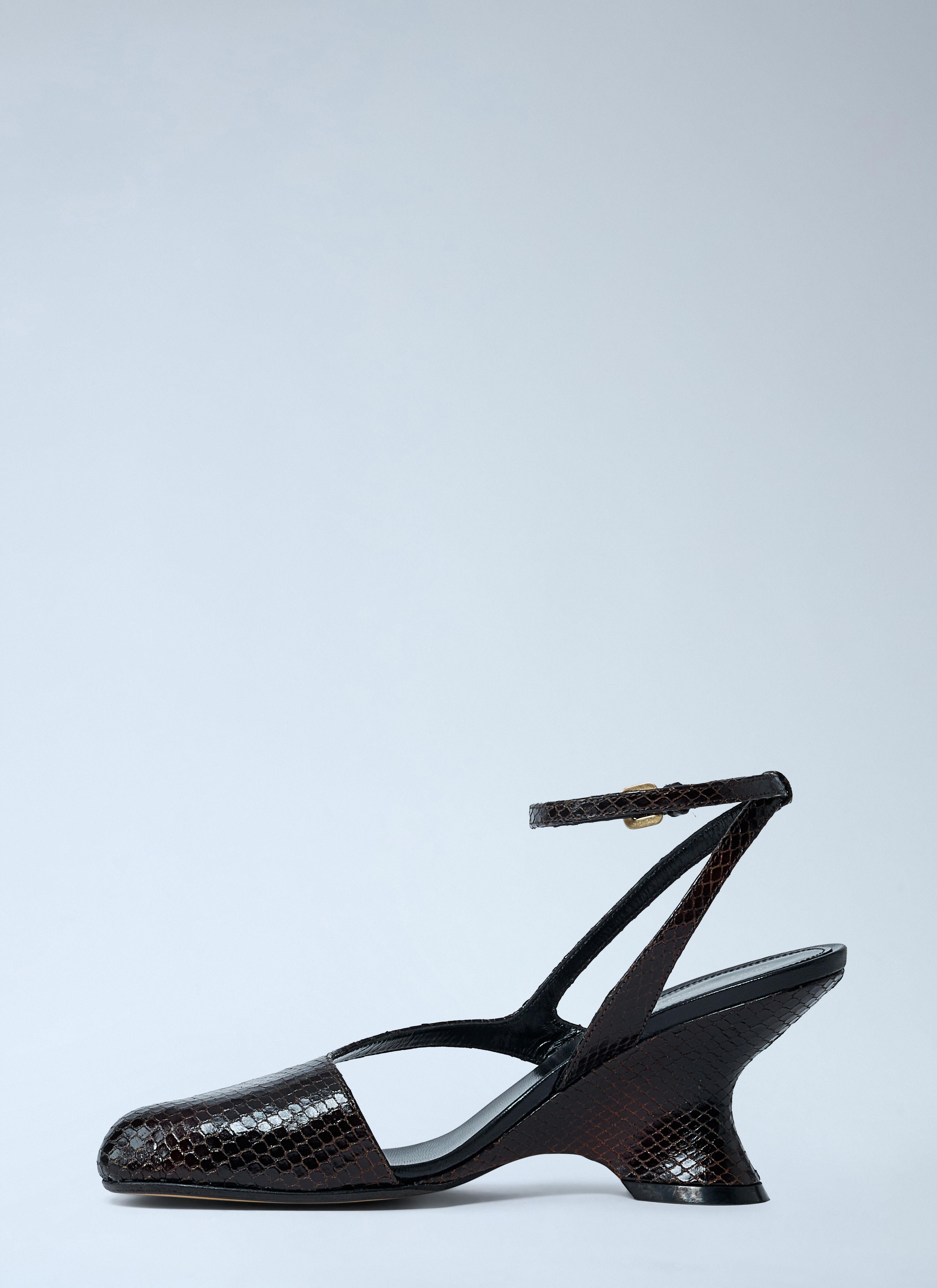 Square Cut-Out Heels - 4