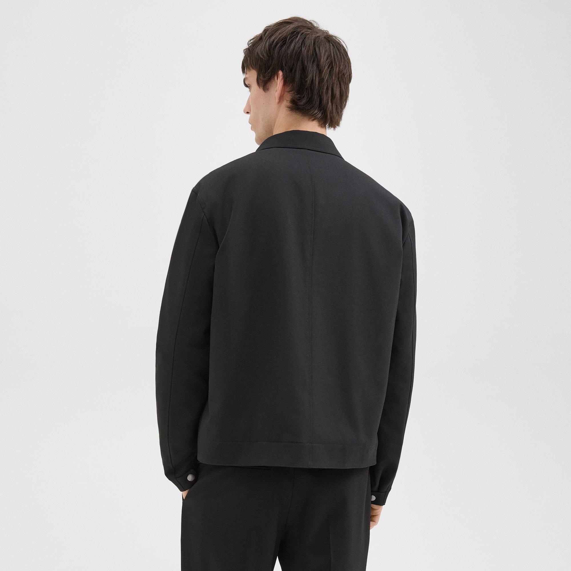 Workwear Jacket in Wool-Blend Twill - 4