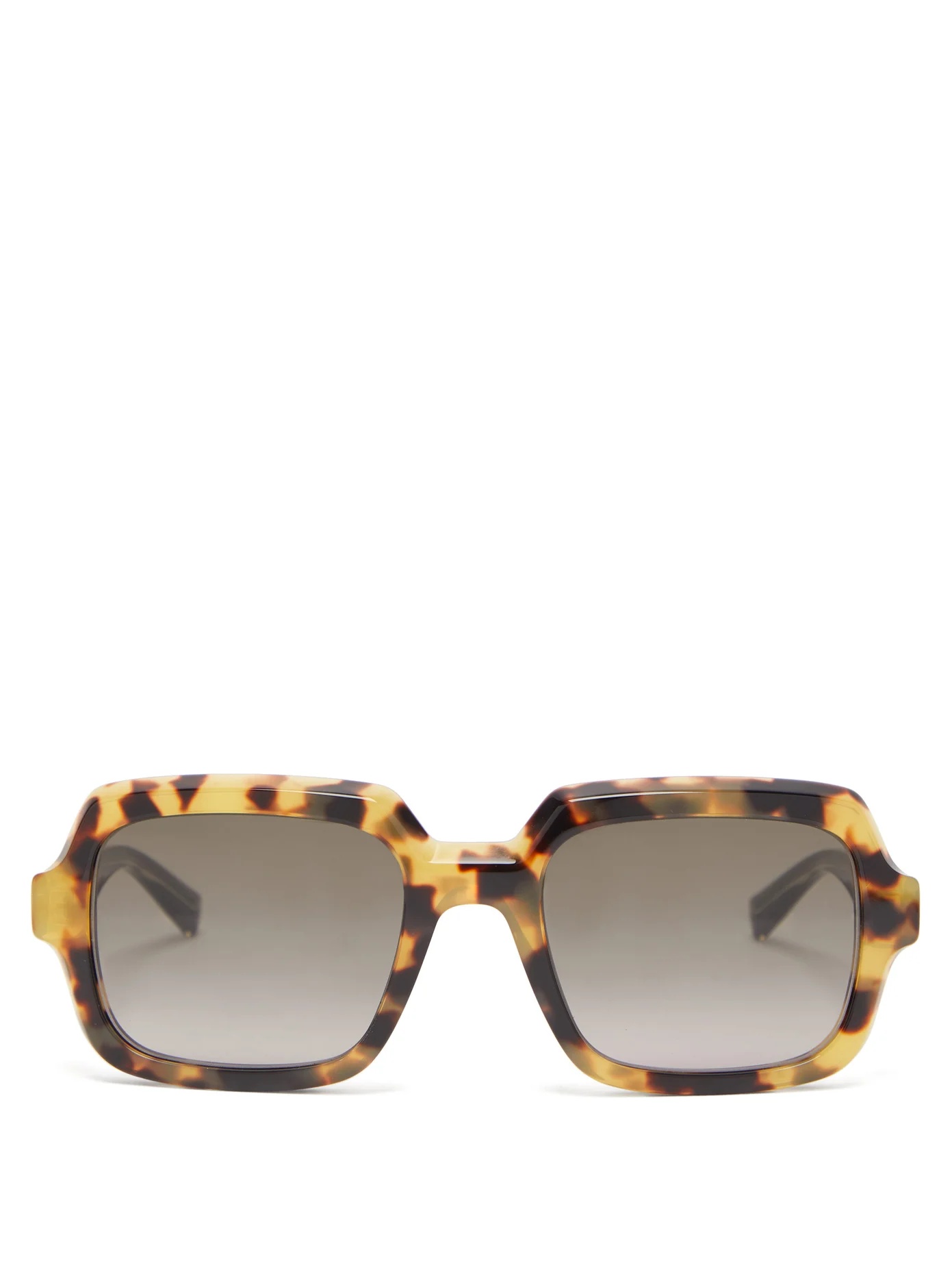 GV 7153/S squared tortoiseshell-acetate sunglasses - 1