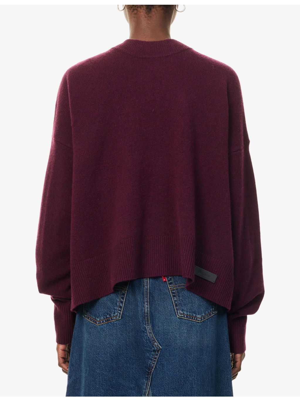 Leonie Round-Neck Wool Jumper - 4