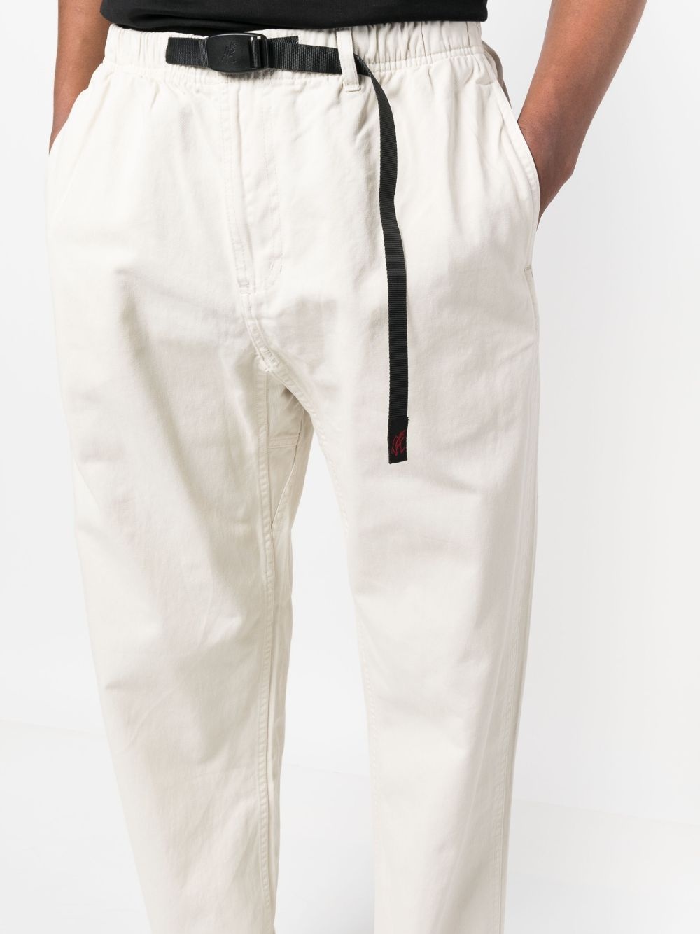 belted loose-fit trousers - 5