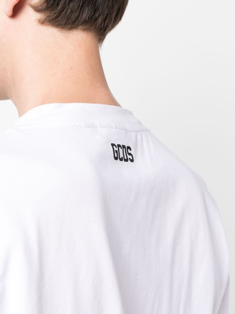 logo-print cotton T-shirt set 5