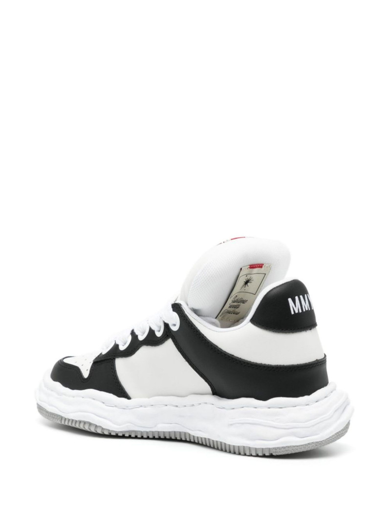 Maison MIHARAYASUHIRO Wayne low-top leather sneakers outlook