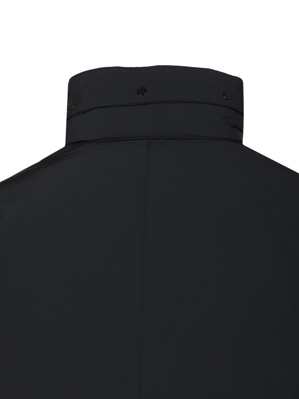 Padded Field Jacket In Micro Twil Jackets Blue - 5