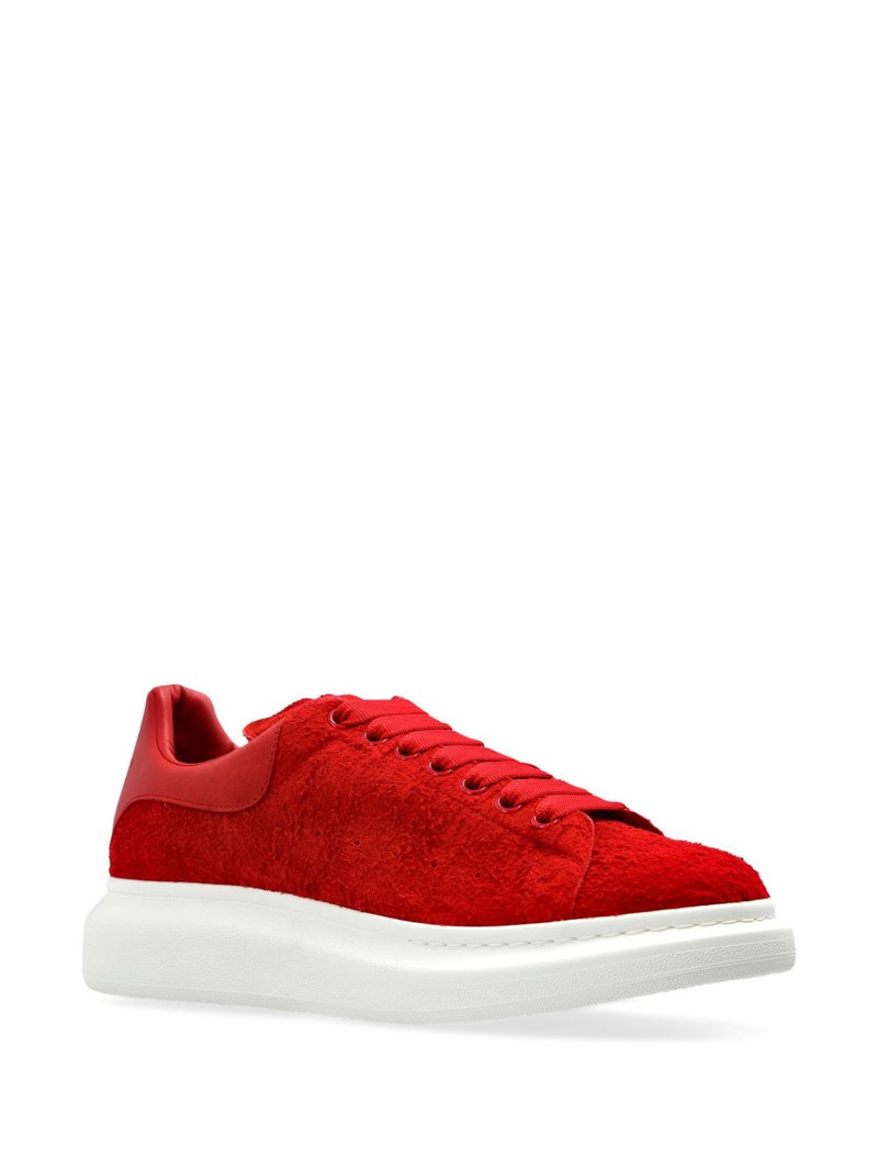 Alexander McQueen suede sneakers outlook
