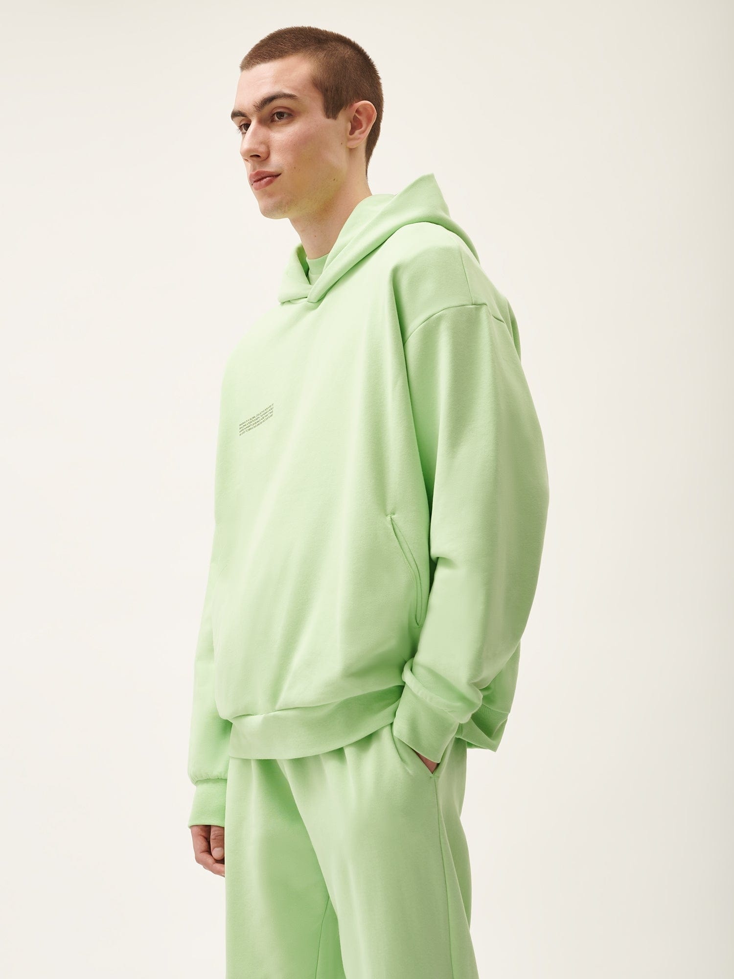 Mens 365 Midweight Hoodie - Fennel Green - 5