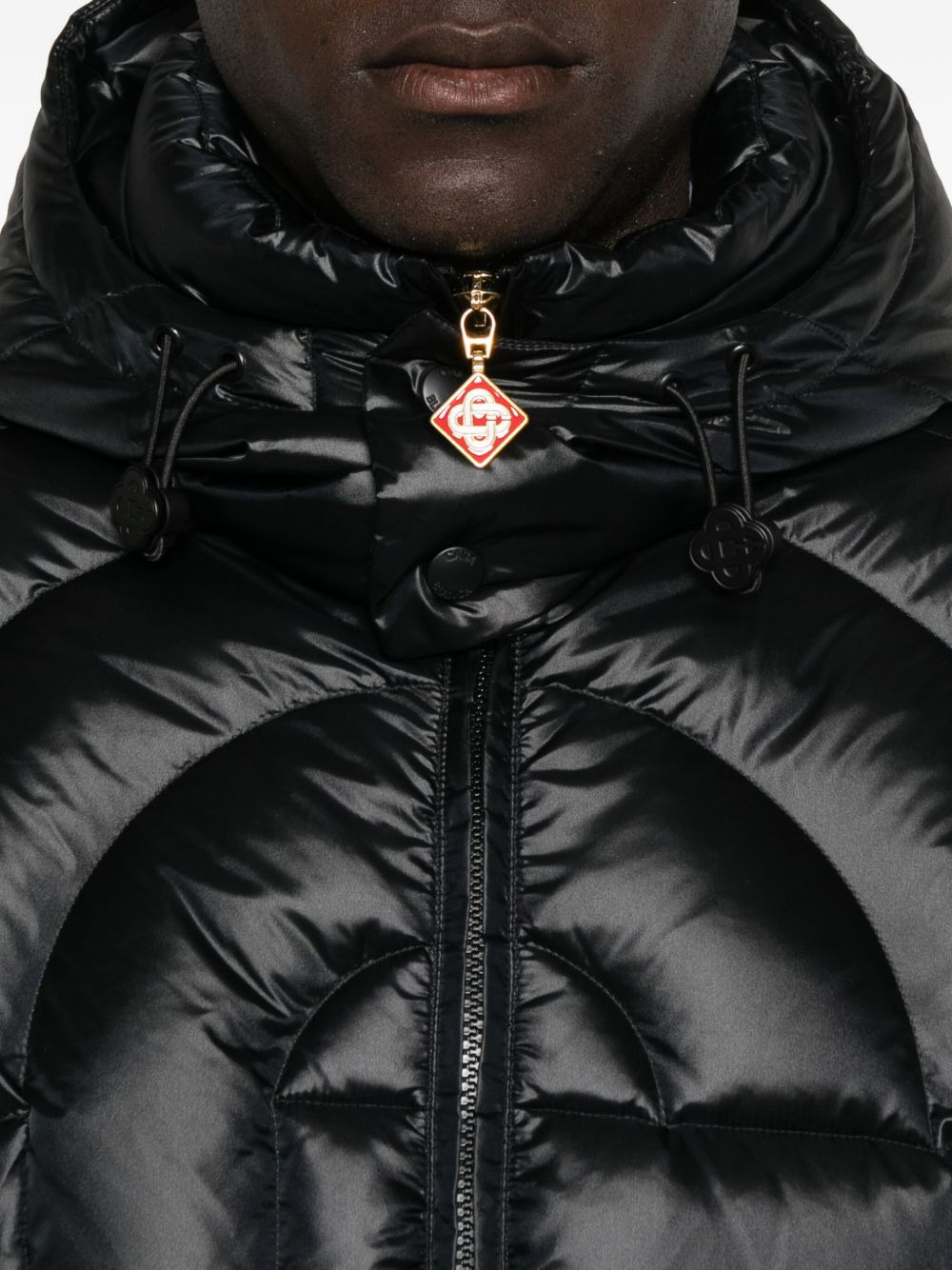 quilted shell jacket - 5