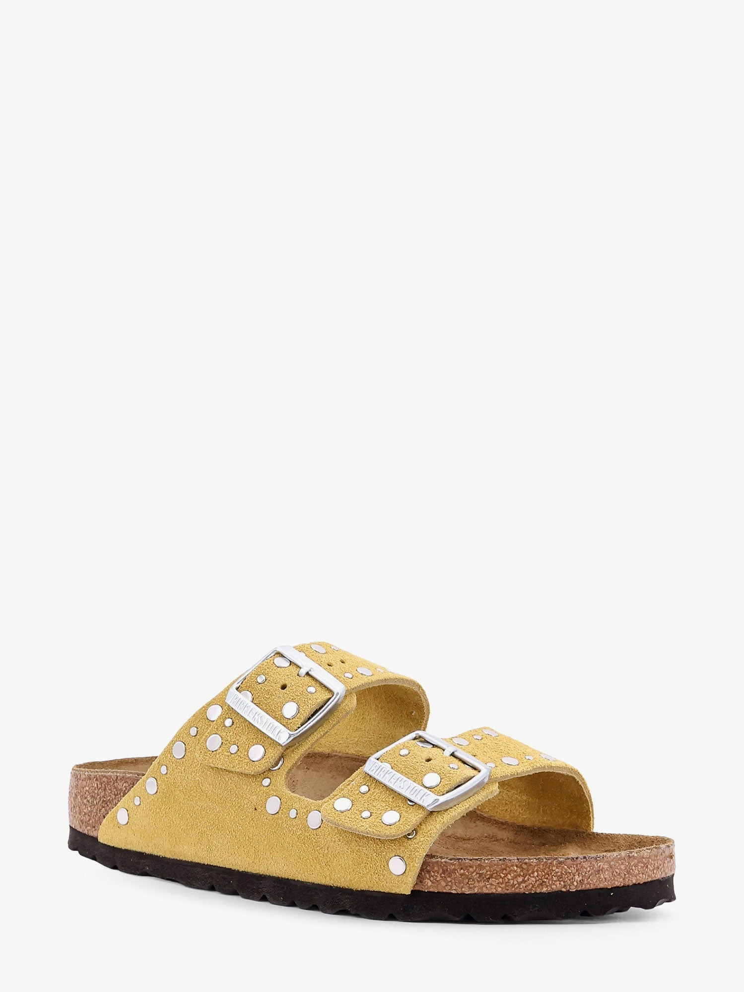 Birkenstock Arizona Rivet Border Leather Sandals With Applied Metal Rivets - 2