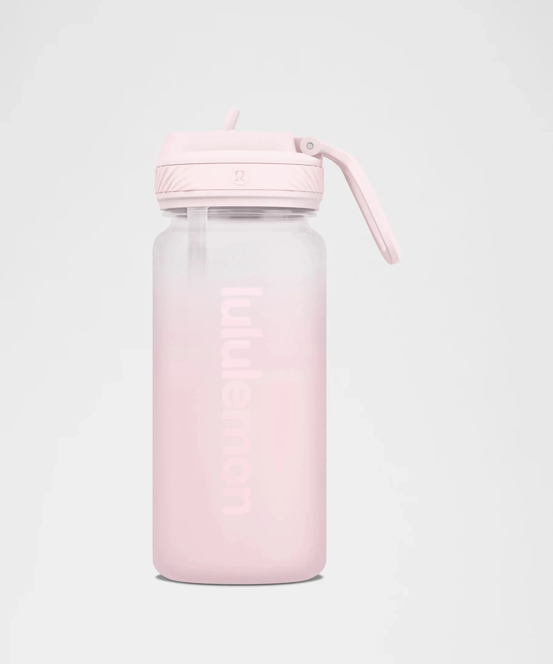 Back to Life Clear Bottle 18oz Straw Lid *Frosted - 1