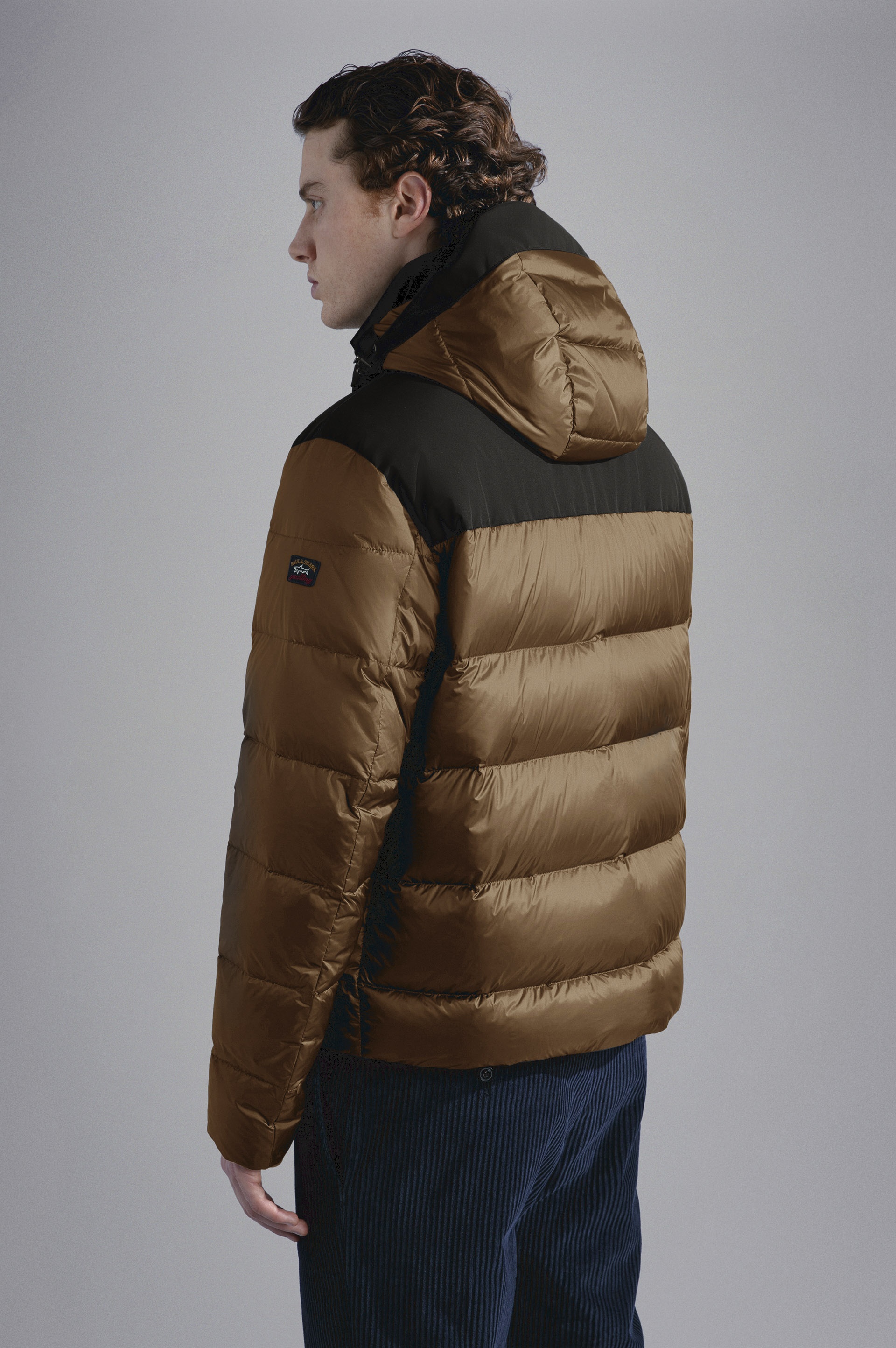 COLOR BLOCK DOWN JACKET - 3