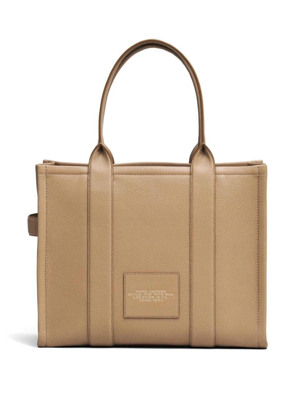 large The Leather Tote bag - 4