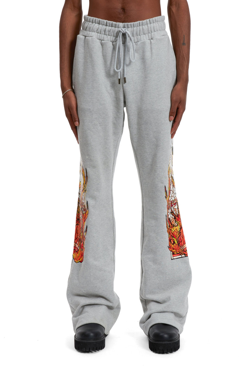 WHO DECIDES WAR FLAME GLASS SWEATPANT outlook