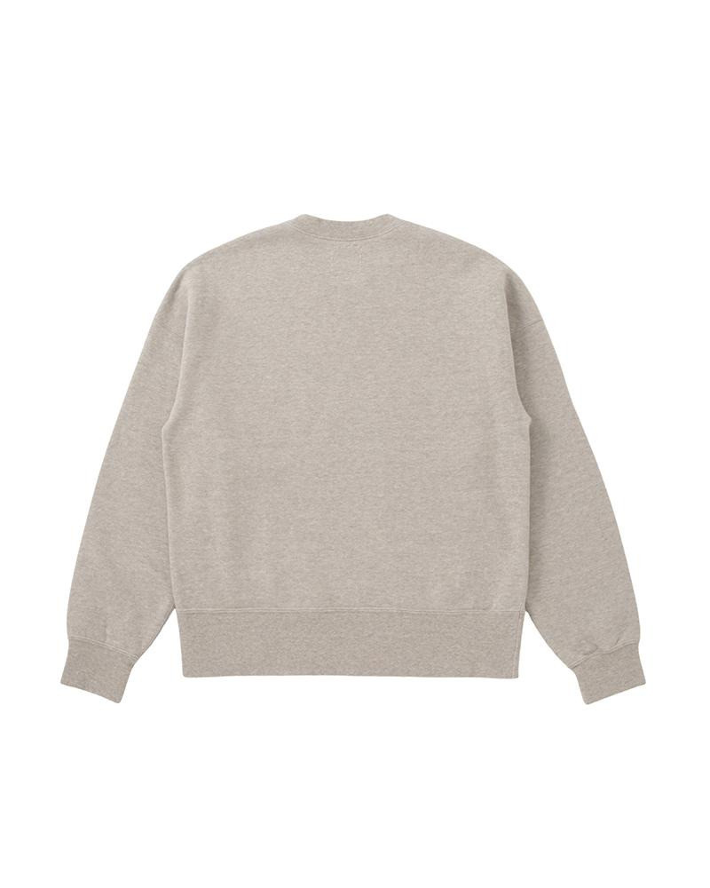 visvim COURT SWEAT L/S GREY outlook