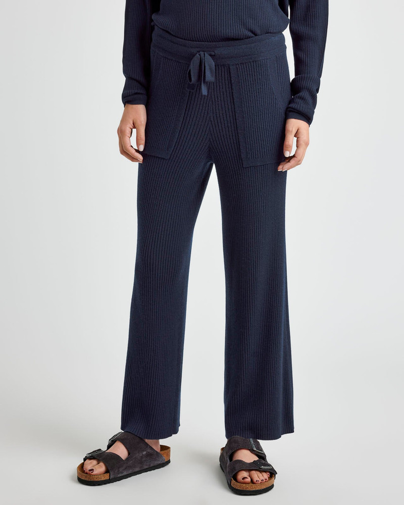 Georgie Cashblend Rib Pant 1